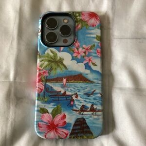 IPHONE 13 Pro Case Colorful Design ( PREOWNED)